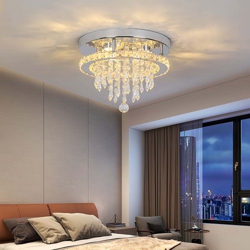 Crystal chandelier led ceiling - chandelier,