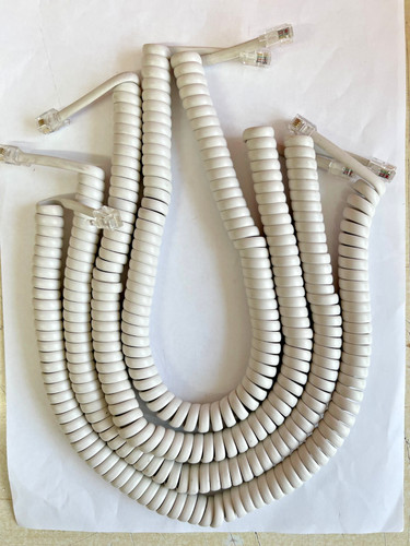 Telephone handset curly - 4,