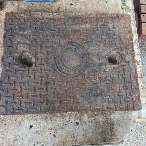 Cast iron manhole - cast,