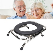 Foldable Toilet Commode Chair Toilet Chair Pregnant Women Adult Stainless Steel