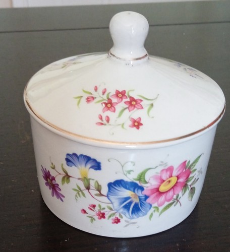 Porcelain box old foley - porcelain,