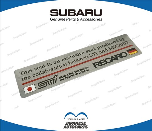 Subaru impreza wrx sti genuine - subaru,