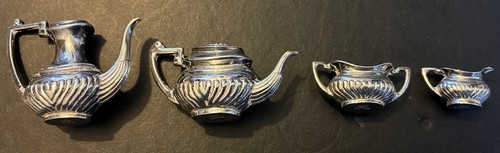 Sterling silver miniature - silver, tea