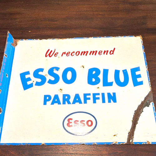 Esso blue paraffin - esso,
