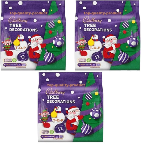 Cadbury mini baubles - cadbury,