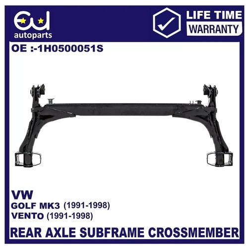 Rear axle subframe - rear, crossmember