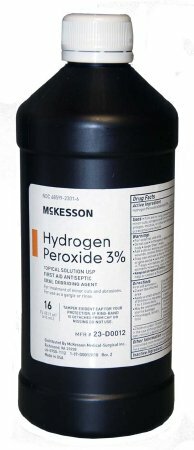 Mckesson hydrogen peroxide 16 - hydrogen, peroxide,