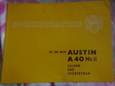 Austin A40 MKII Saloon &