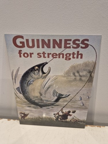 Guinness metal tin sign - guinness,