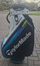 Taylormade SIM 2 Tour Staff Cart Golf Bag Full Size  Rain Cover and Carry Strap