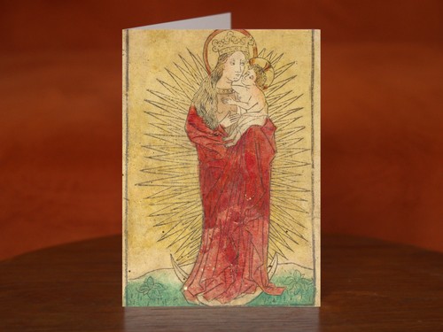 Madonna and child glory - child, in