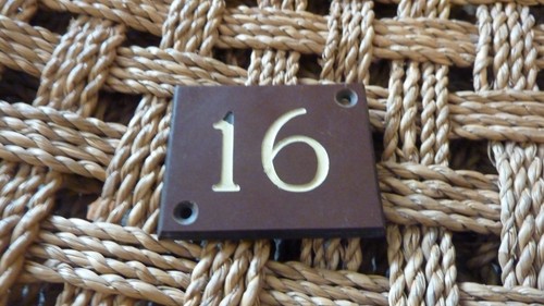 Lovely old bakelite door - lovely,