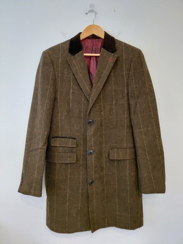 English tweed chesterfield - tweed,