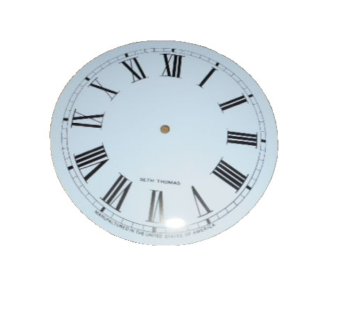 Seth thomas clock dial face - thomas,