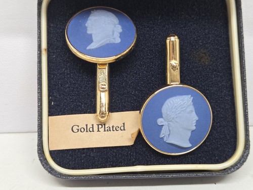 Wedgwood blue jasperware cameo - blue,