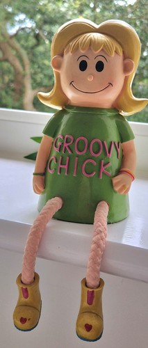 Vintage groovy chick - vintage,