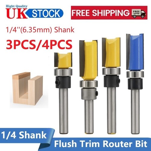 35mm shank flush trimming - 6.35mm,