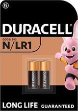 Pack of 2 Duracell N LR1
