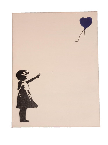 Banksy original art - , canvas
