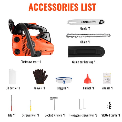 Petrol chainsaw 58cc heavy - 58cc,