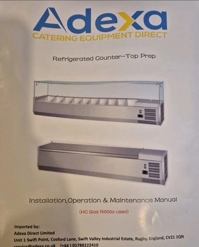 Refrigirated counter top prep - counter-top,