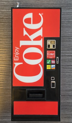 Vintage coke vending machine - coke,