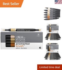 ProMarker Brush Set, Skin Tones, 6 Count
