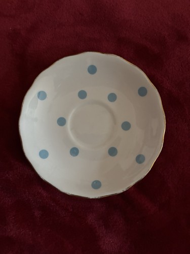 Royal vale blue polka dot - royal,
