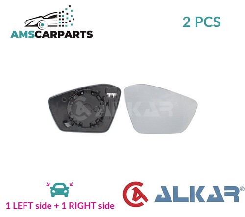Rear view mirror glass pair - glass,