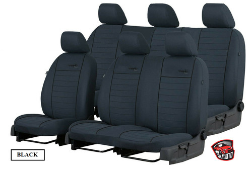 Tailored fabric seat covers - seat,