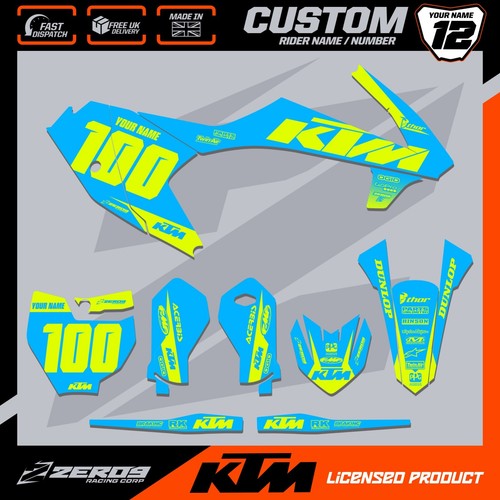 Ktm motocross graphics - motocross,