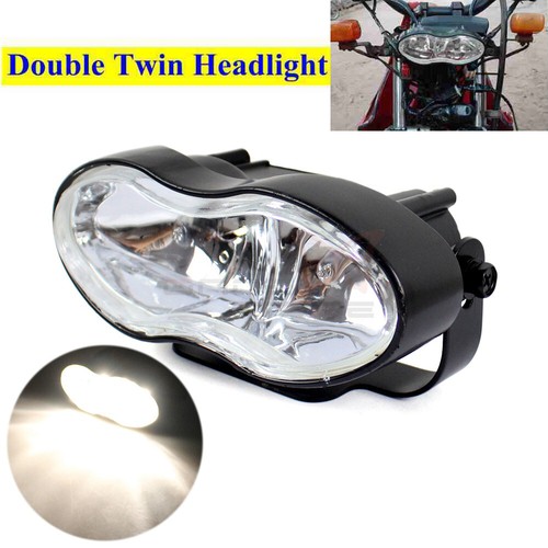 Black 12v 55w twin - 12v, oval