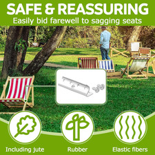 50 Pcs Metal End Clips for