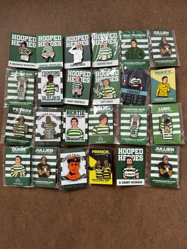 Celtic hooped heroes enamel - heroes,