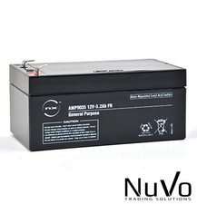NP2.8-12 VRLA 12v 2.8Ah 12v 3.2ah GENUINE NX Lead Acid Burglar Alarm Battery