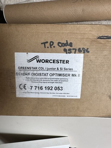 Worcester bosch dt10rf - worcester,