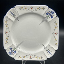 Shelley Bone China Plate Blue