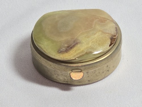 Vintage pill box - box, with
