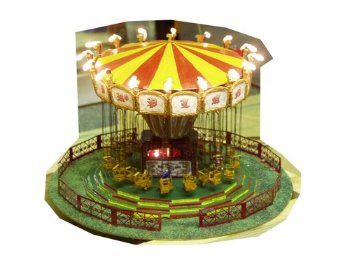 Funfair chair planes metal - planes,