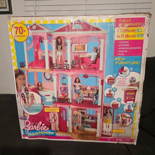 Barbie dreamhouse furnished - barbie,