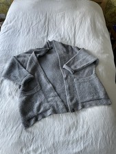Finisterre Oversized Women’s Merino Cardigan - Size 14