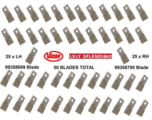 Vicon mower blades lh - 50,