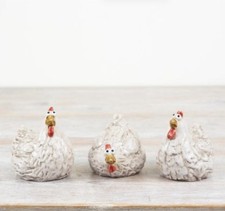 HEN BIRD CHICKEN SET OF 3