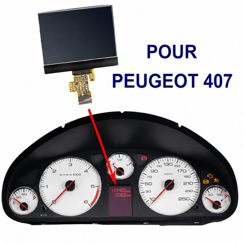 Lcd screen display odometer - lcd,