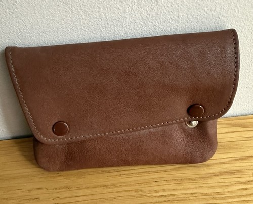 Vintage brown leather tobacco - vintage,