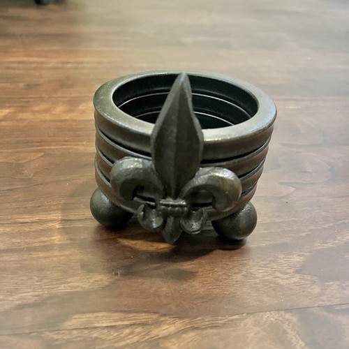 Vintage bronze metal fleur - vintage,