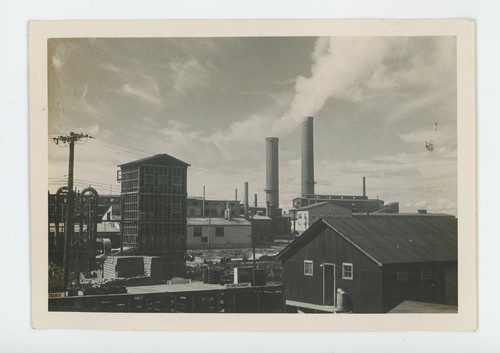 Vintage photo sawmill lumber - photo,