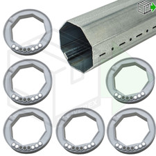 Pack Of 6 collar rings