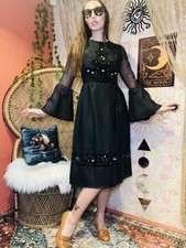Vintage 90s Party Dress Black