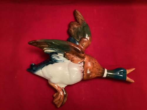 Beswick flying mallard - mallard, duck